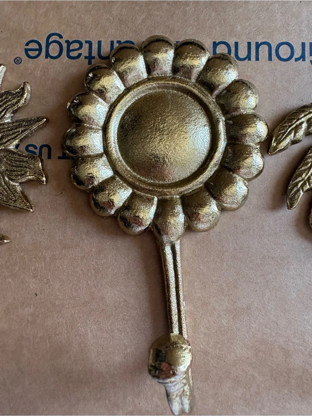3pc Gold wall hooks - Opalhouse